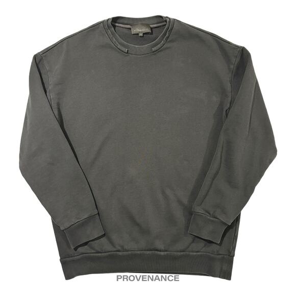 🔴 Philip Lim Crewneck Sweatshirt - Black French Terry XS - Picture 1 of 5